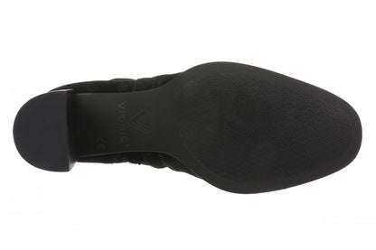 Vionic Vivette - Women's Supportive Ankle Boot - Black - Bottom