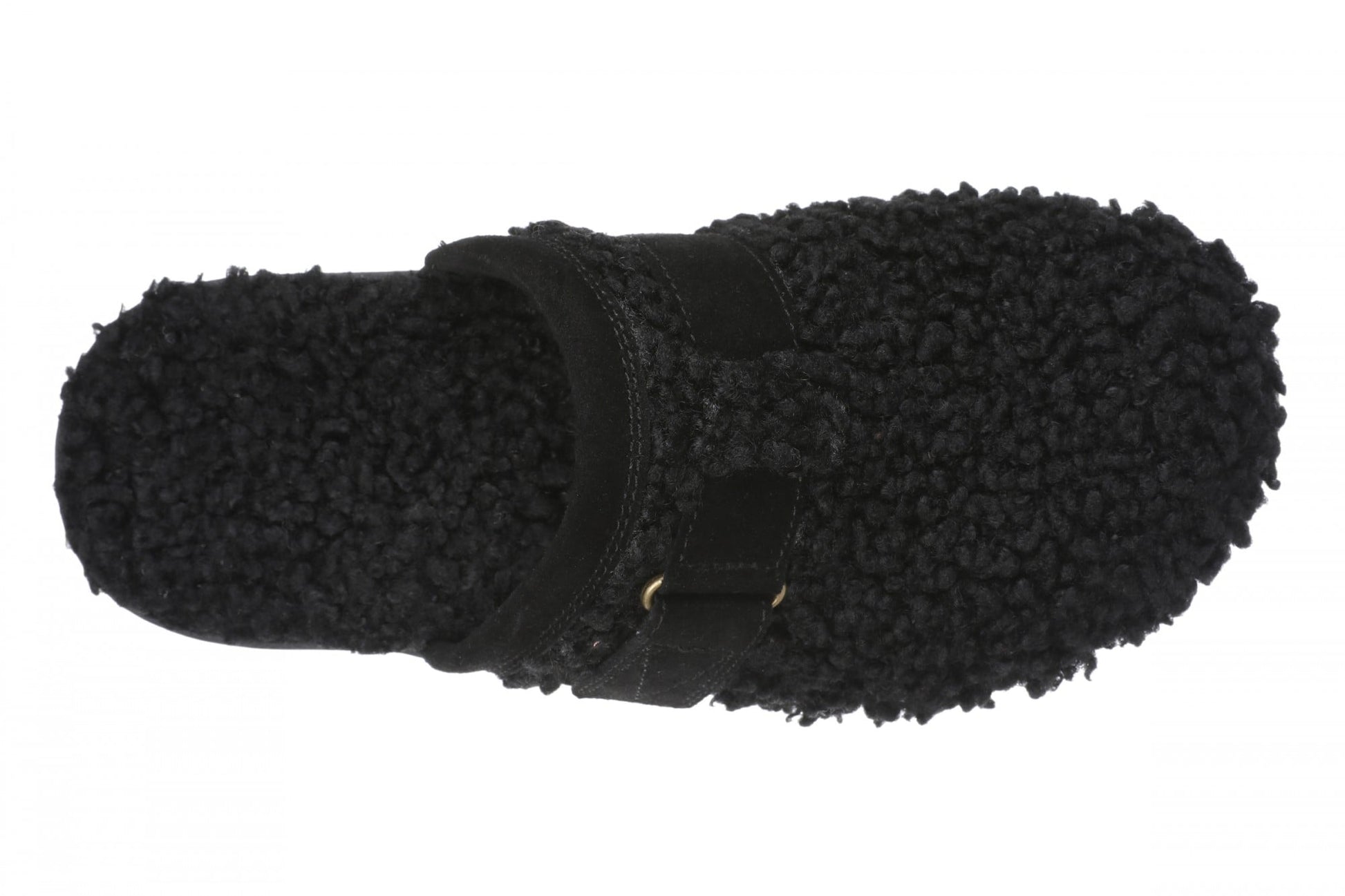 Vionic Izzy Women's Comfortable Orthotic Arch Support Mule Slipper - Black - Top