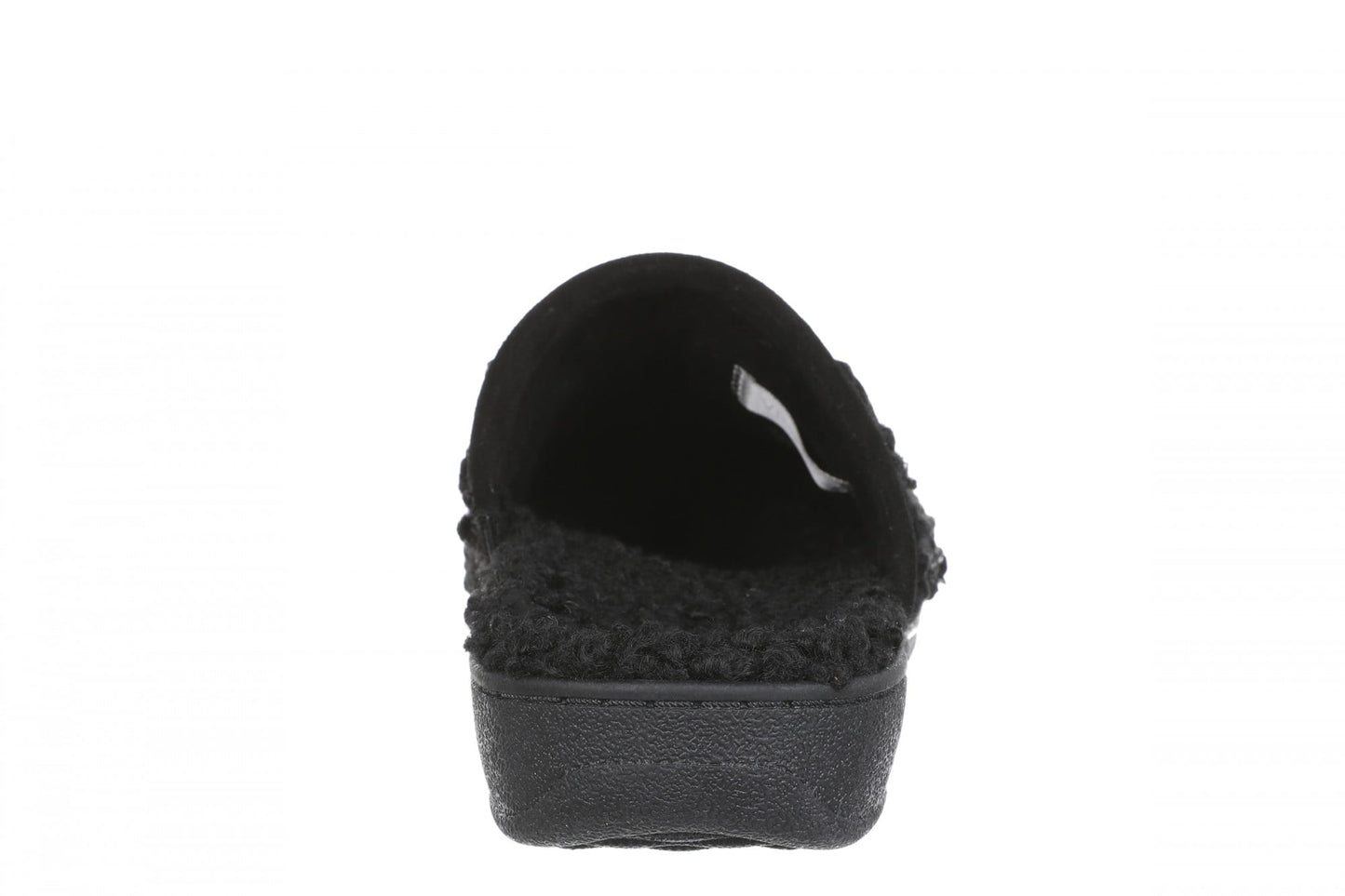 Vionic Izzy Women's Comfortable Orthotic Arch Support Mule Slipper - Black - Back