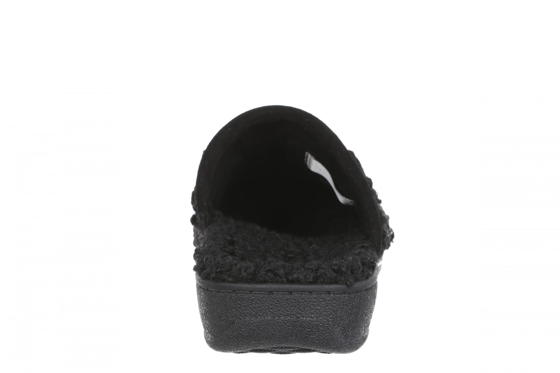 Vionic Izzy Women's Comfortable Orthotic Arch Support Mule Slipper - Black - Back