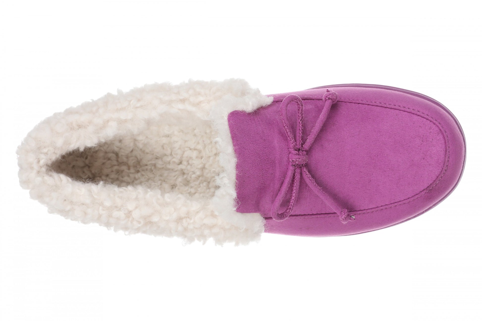 Vionic Claribel Slipper - Women's Cozy Orthotic Arch Support House Slipper - Opulent Berry - Top