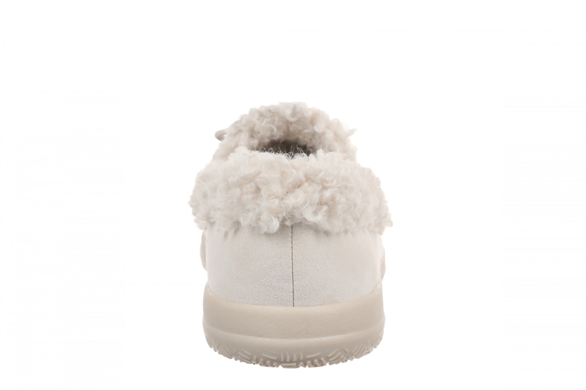 Vionic Claribel Slipper - Women's Cozy Orthotic Arch Support House Slipper - Cream - Back