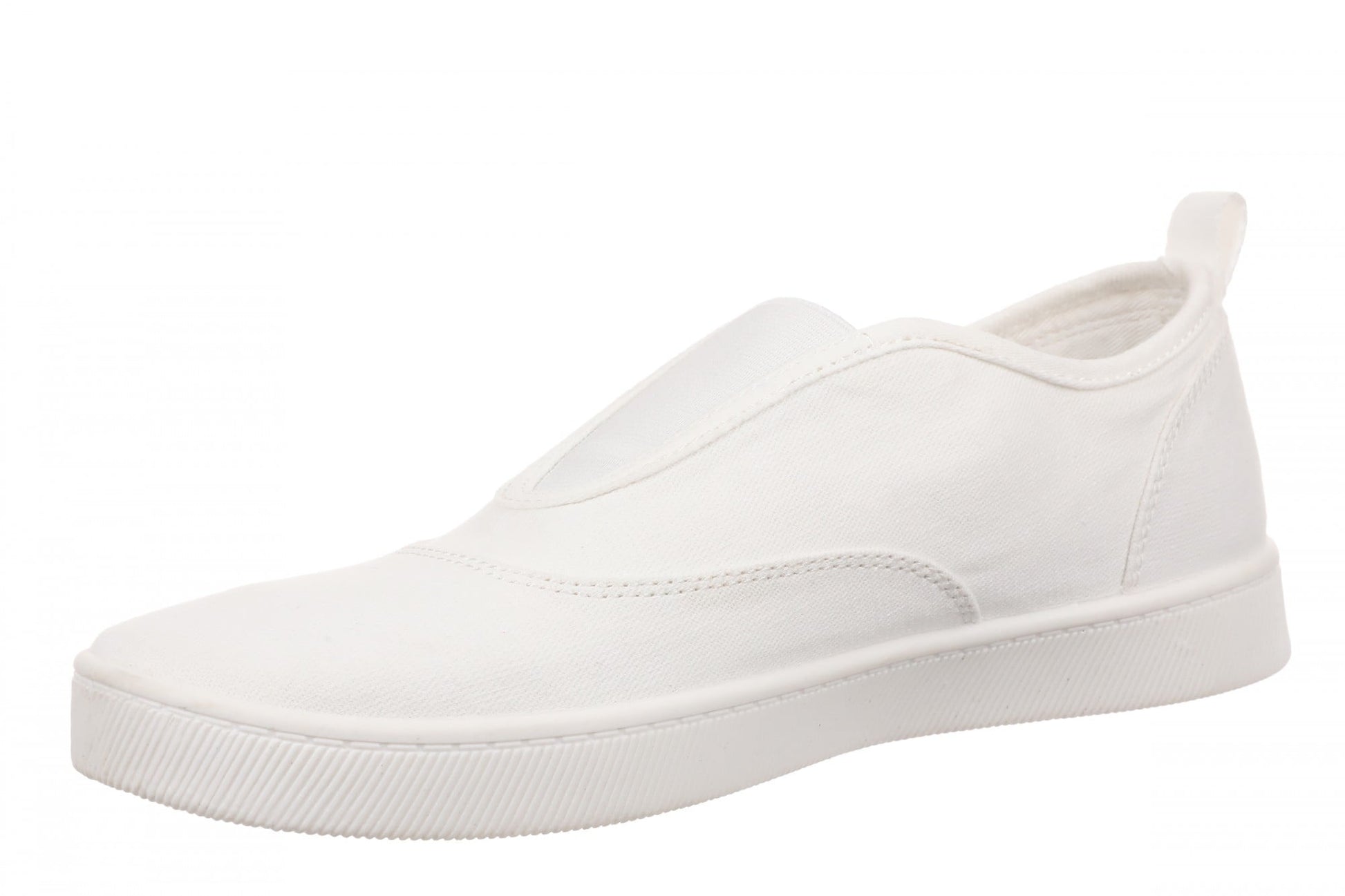 Vionic Cobalt Women's Orthotic Arch Support Comfort Slip-On Sneaker - White - Left angle