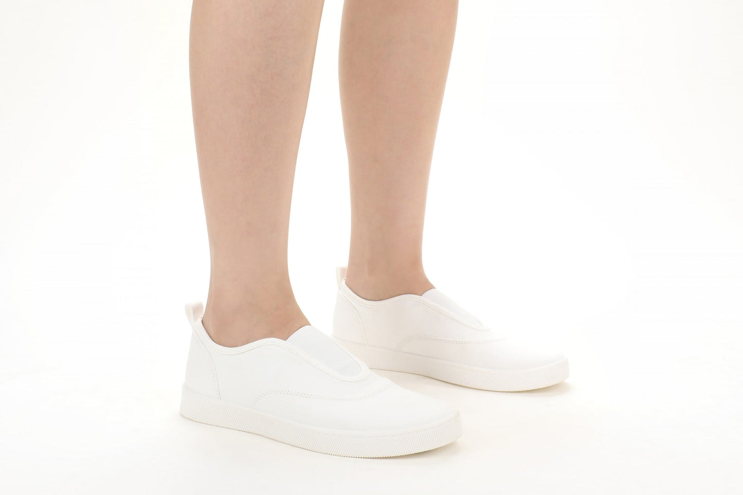 Vionic Cobalt Women's Orthotic Arch Support Comfort Slip-On Sneaker - White - Lifestyle