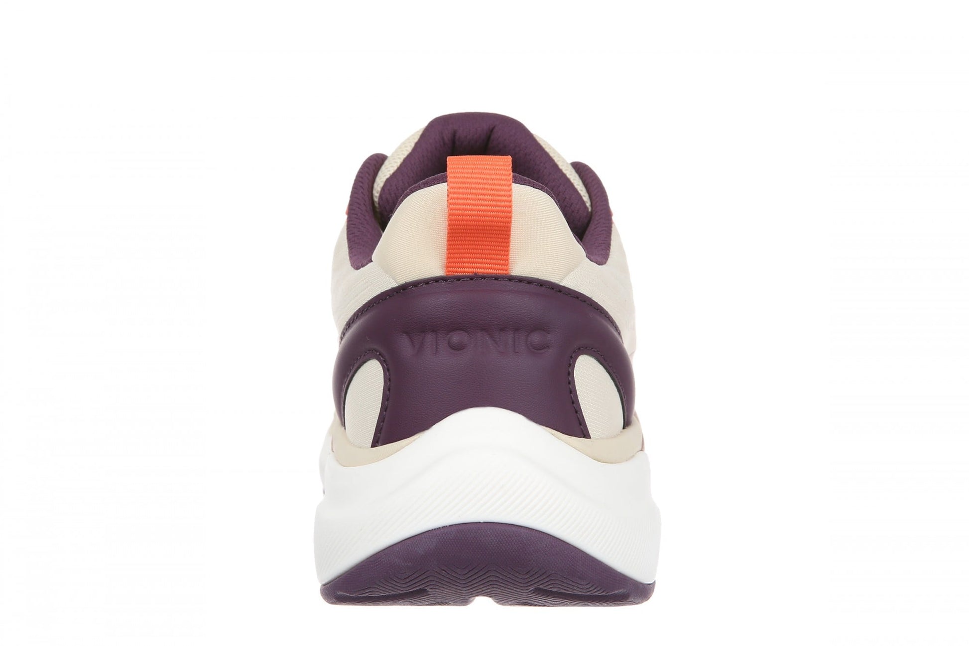 Vionic Walk Quest Women's Lightweight Comfort Orthotic Arch Support Walking Shoes - Biscotti - Back