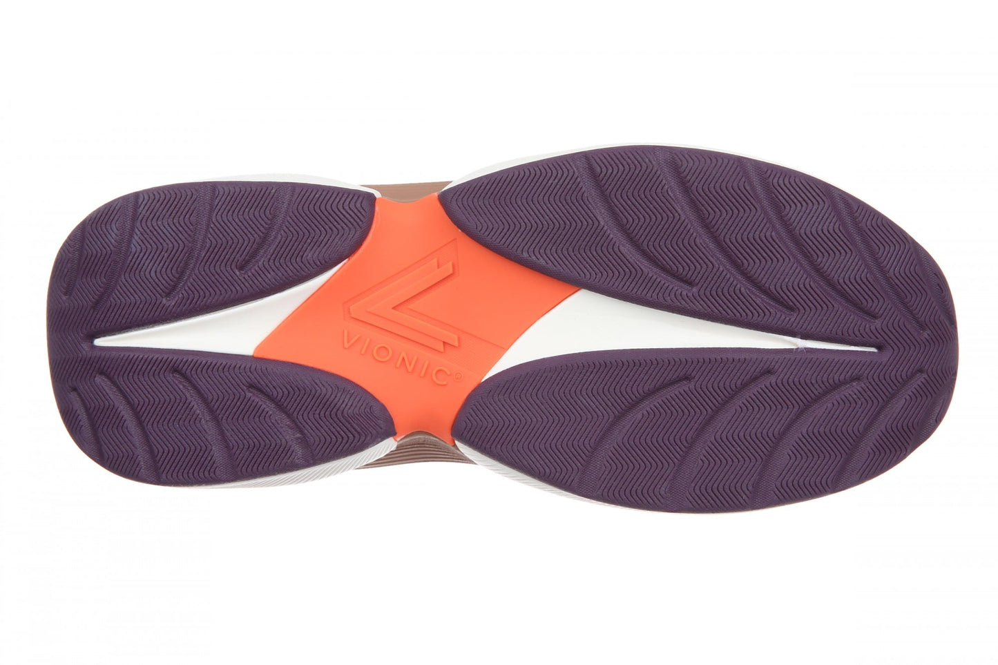 Vionic Walk Quest Women's Lightweight Comfort Orthotic Arch Support Walking Shoes - Biscotti - Bottom