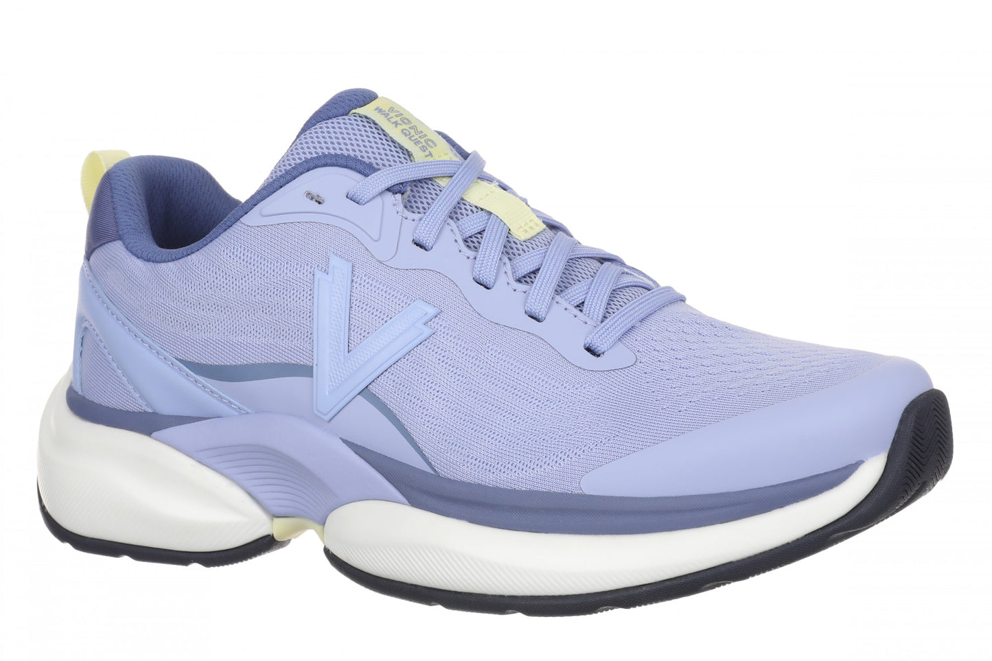 Vionic Walk Quest Women's Lightweight Comfort Orthotic Arch Support Walking Shoes - Easter Egg Purple - Angle main