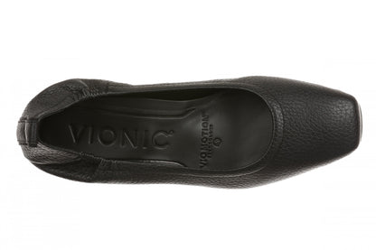 Vionic Ramona Comfort Arch Support Women's Pump Shoe - Black - Top