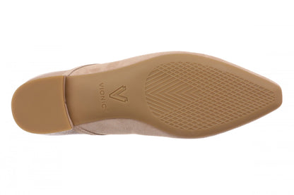 Vionic Gracia Women's Comfort Ballerina Shoe with Arch Support - Desert Sand - Bottom