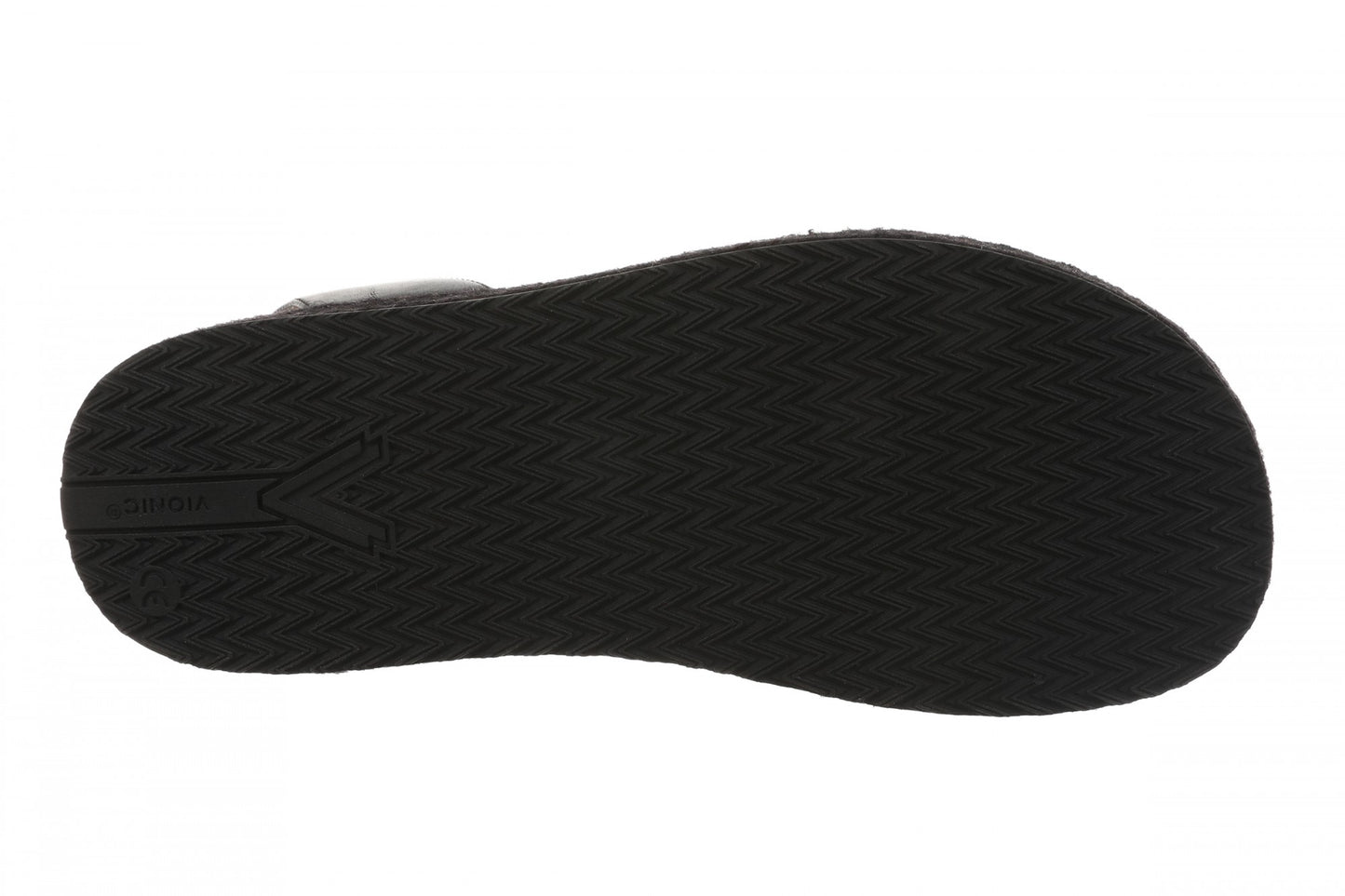 Vionic Yucca Women's Espadrille Platform Sandal with Arch Support - Black - Bottom