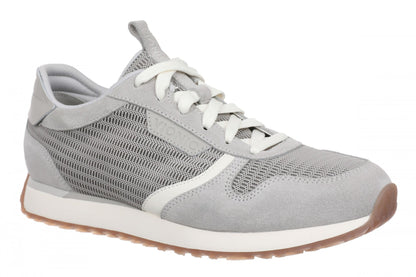 Vionic Monarch Mesh Women's Orthotic Comfort Sneaker with Arch Support - Paloma Grey - Angle main