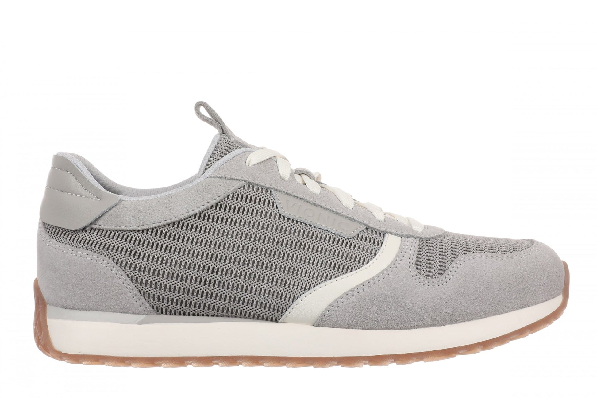 Vionic Monarch Mesh Women's Orthotic Comfort Sneaker with Arch Support - Paloma Grey - Lifestyle