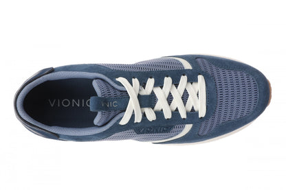 Vionic Monarch Mesh Women's Orthotic Comfort Sneaker with Arch Support - Pacific Blue - Top