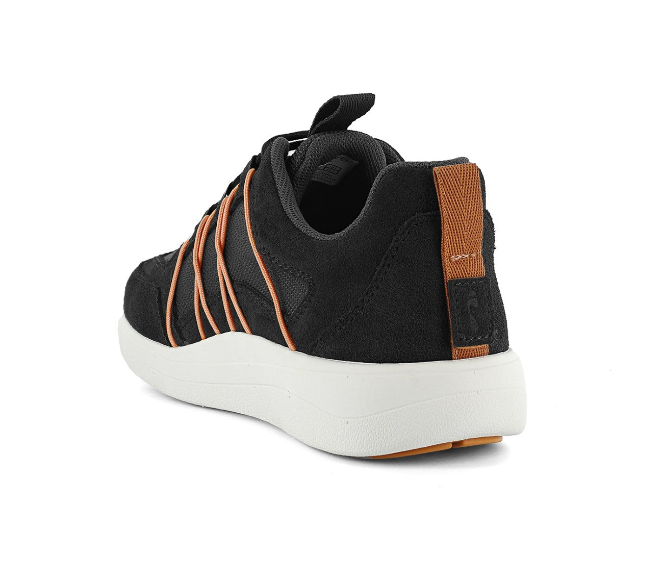 Strive Lisbon Women's Comfort Sneaker - Black Ii - Back View