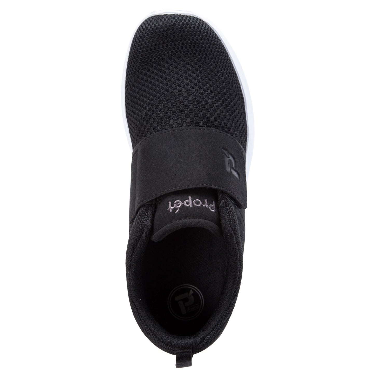 Propet Viator Strap Mens Active A5500 - Black - top view