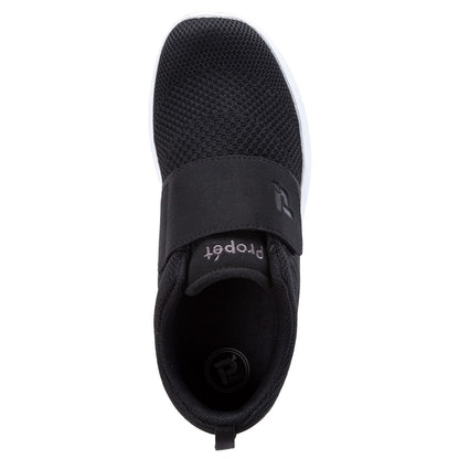Propet Viator Strap Mens Active A5500 - Black - top view