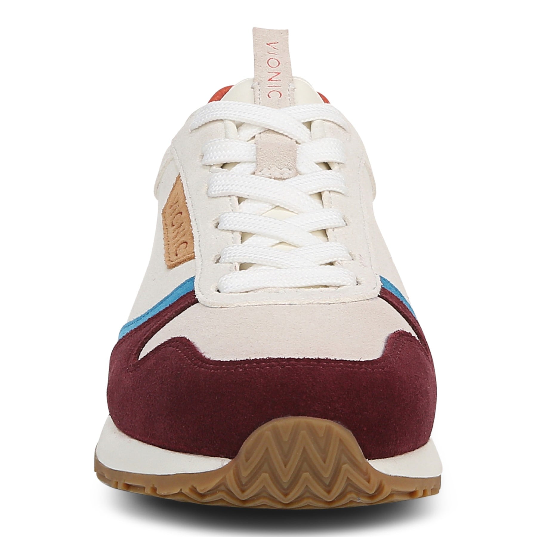 Vionic Monarch Women's Comfort Sneaker - Ivory Multi - Front