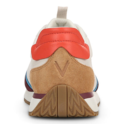 Vionic Monarch Women's Comfort Sneaker - Ivory Multi - Back