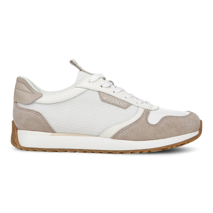 Vionic Monarch Women's Comfort Sneaker - White/cobblestone - Right side