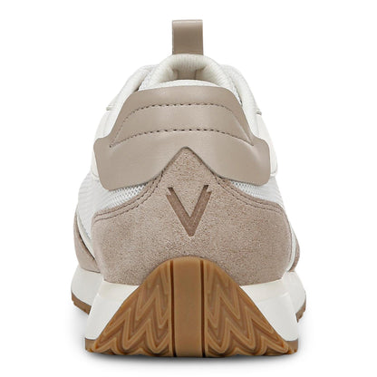 Vionic Monarch Women's Comfort Sneaker - White/cobblestone - Back