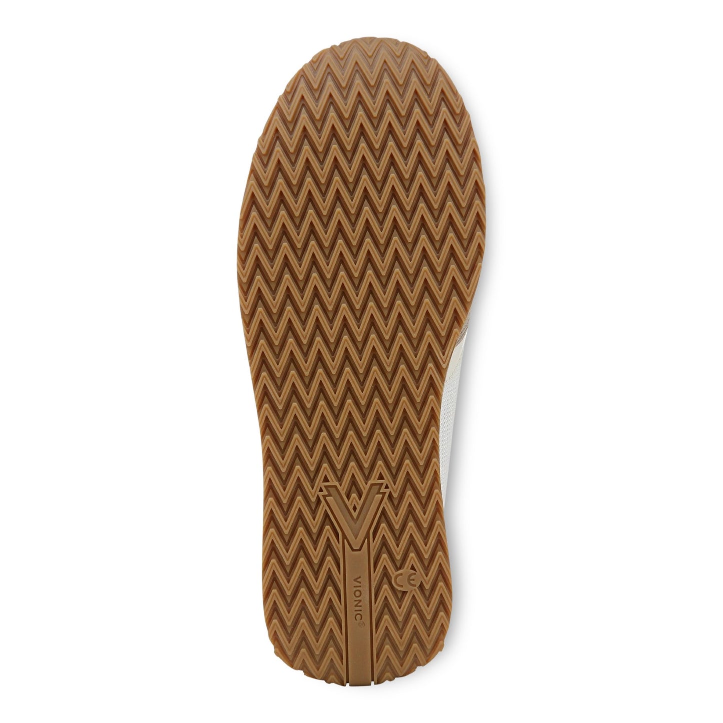 Vionic Monarch Women's Comfort Sneaker - White/cobblestone - Bottom