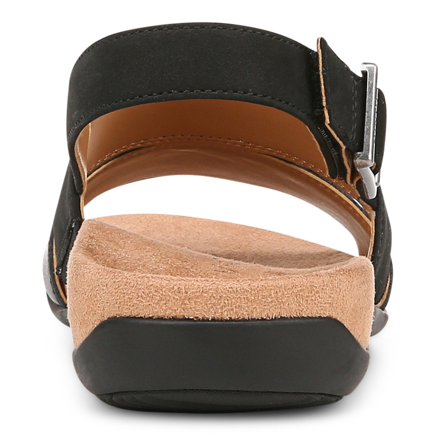 Vionic Morro Women's Slingback Comfort Orthotic Sandal - Black - Back