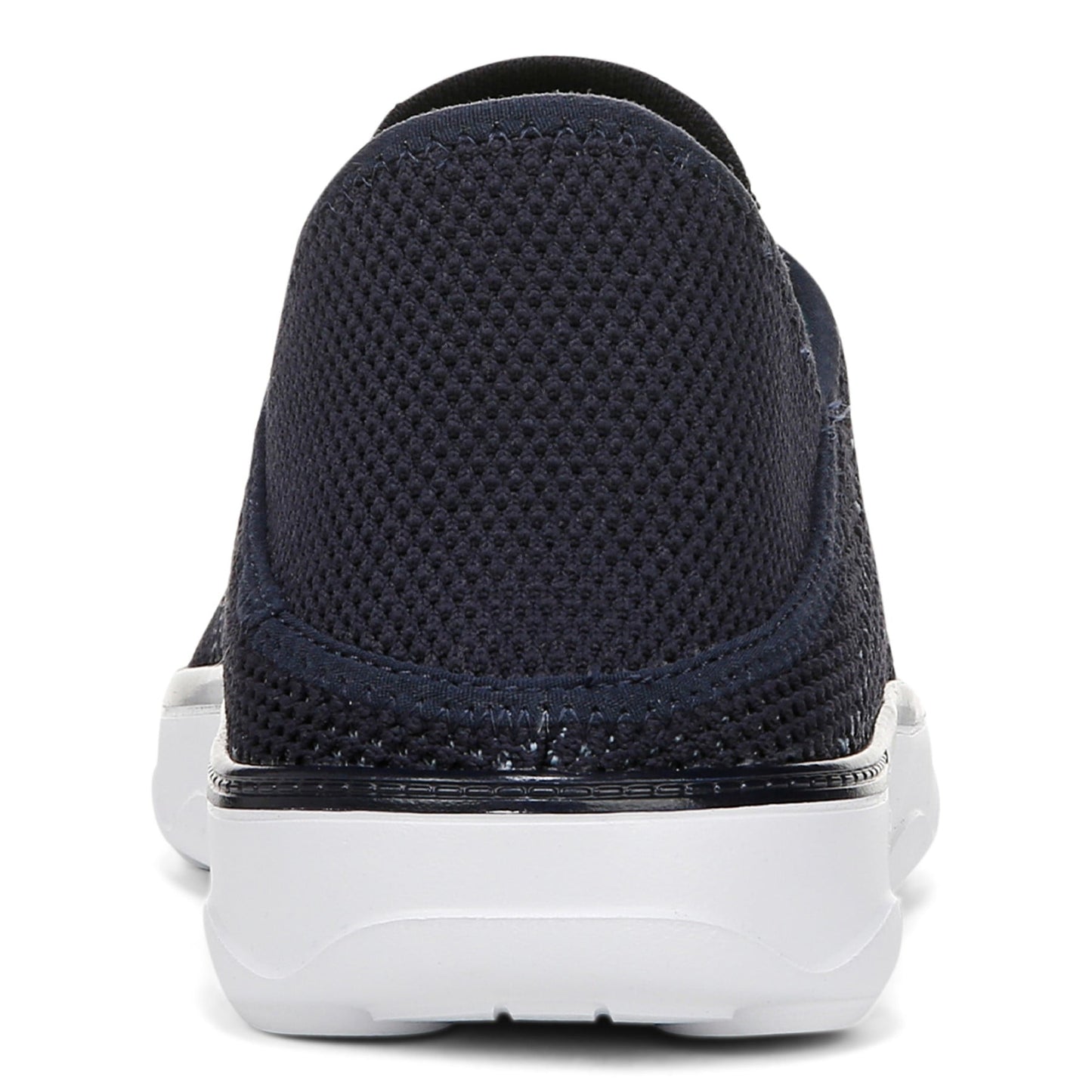 Vionic Sage Rx mens Slip On/Loafer/Moc Shoe - Navy Blazer - Back