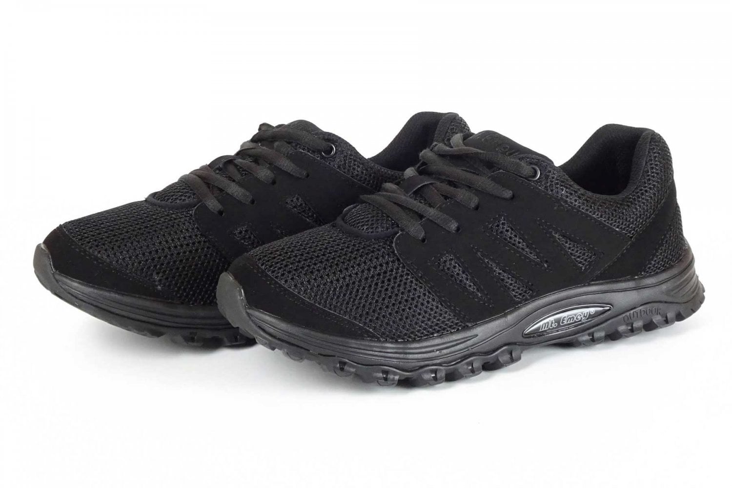 Mt. Emey 9306 - Women's Added-depth Walking Shoes by Apis - Black Pair