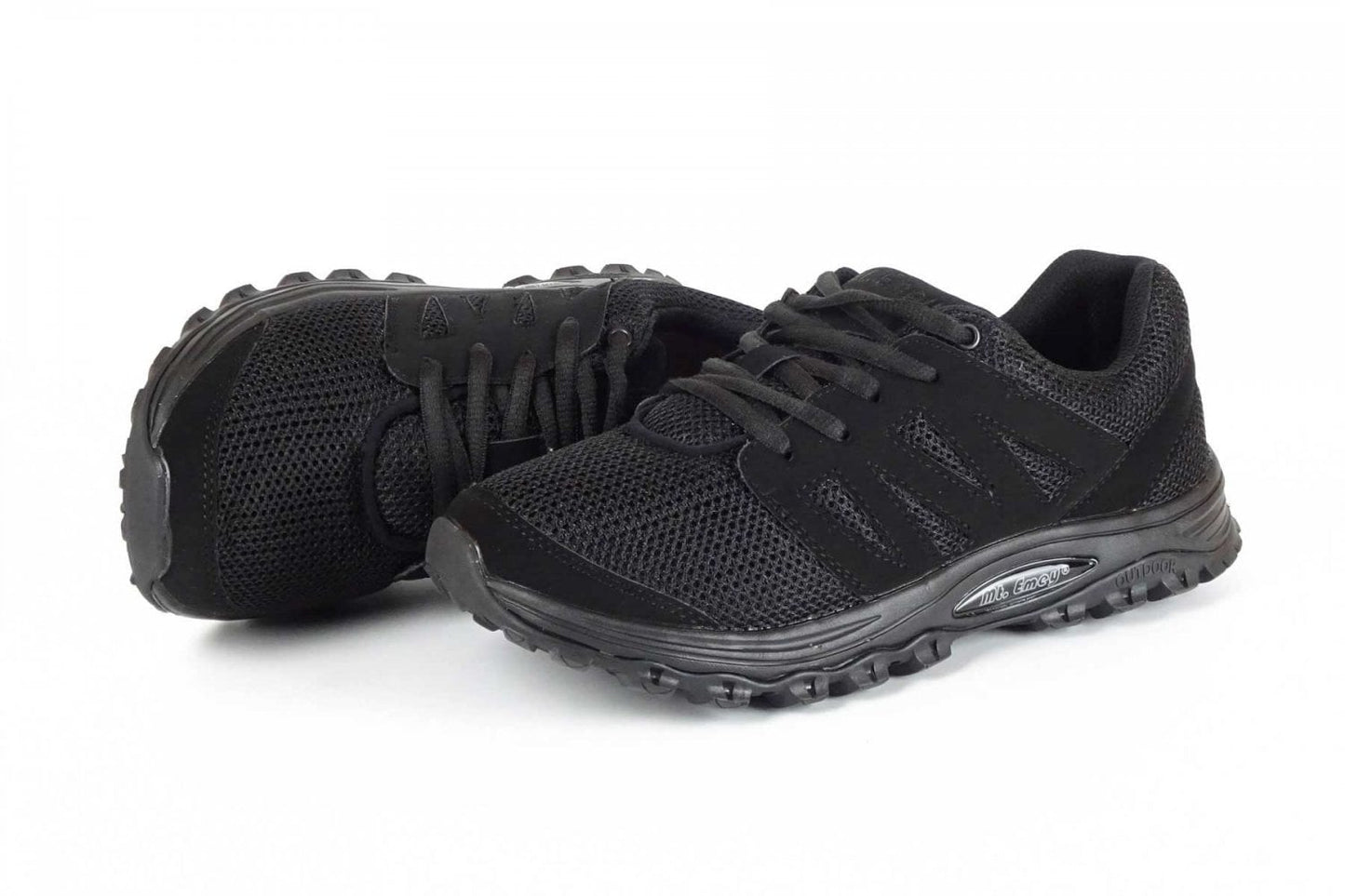Mt. Emey 9306 - Women's Added-depth Walking Shoes by Apis - Black Pair / Top