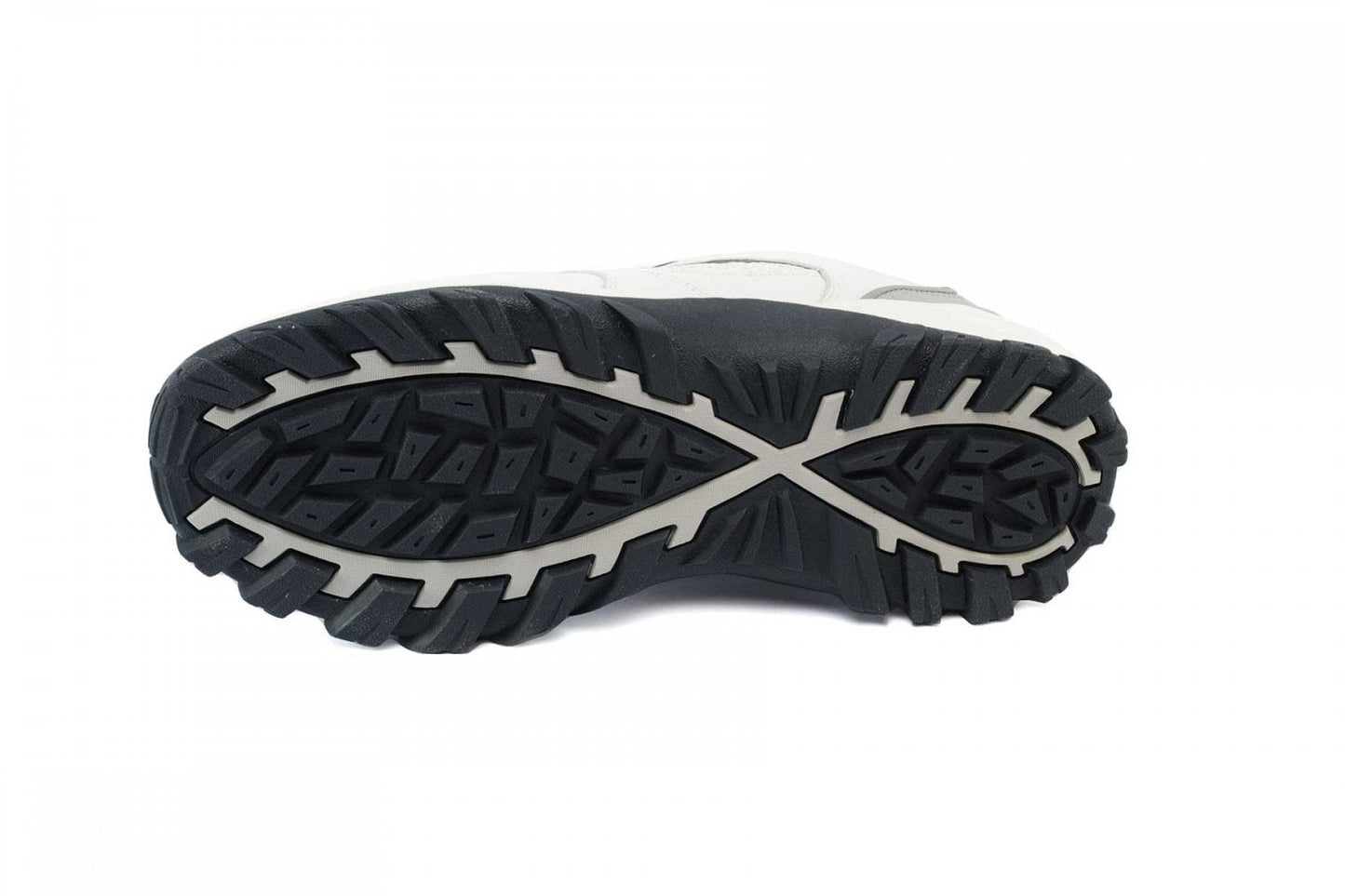 Mt. Emey 9702-L - Men's Explorer I Lace-up Walking Shoes - White/Black Bottom