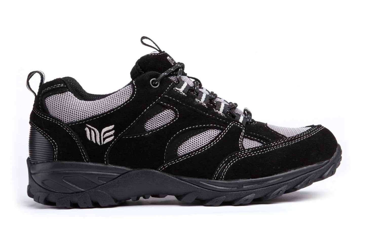 Mt. Emey 9708 - Men's Extrem-Light Athletic Walking Shoes by Apis - Black Side