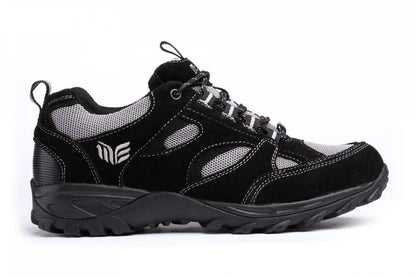 Mt. Emey 9708 - Men's Extrem-Light Athletic Walking Shoes by Apis - Black Side