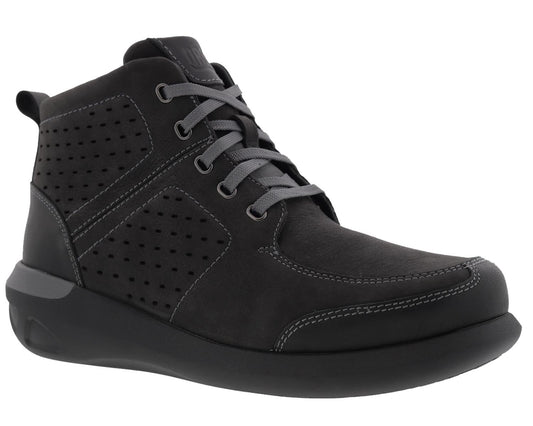 Drew Murphy Men's Ankle Boot - Black Nubuck/Leather - Main View