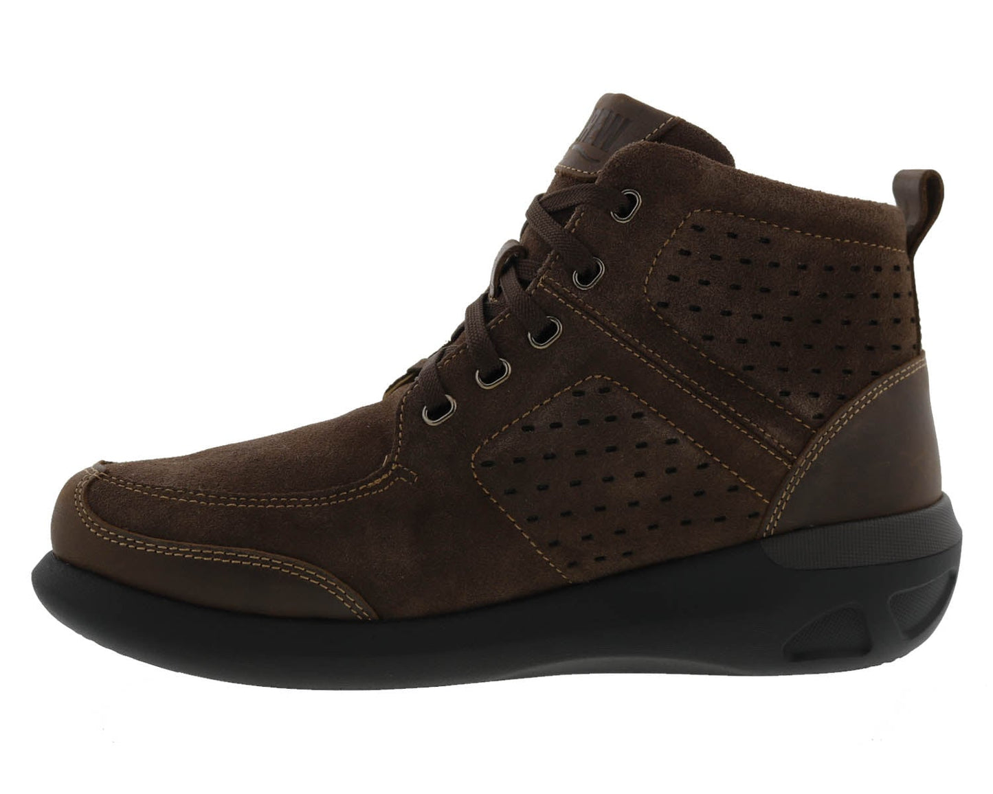 Drew Murphy Men's Ankle Boot - Dark Brown Leather - Inside View