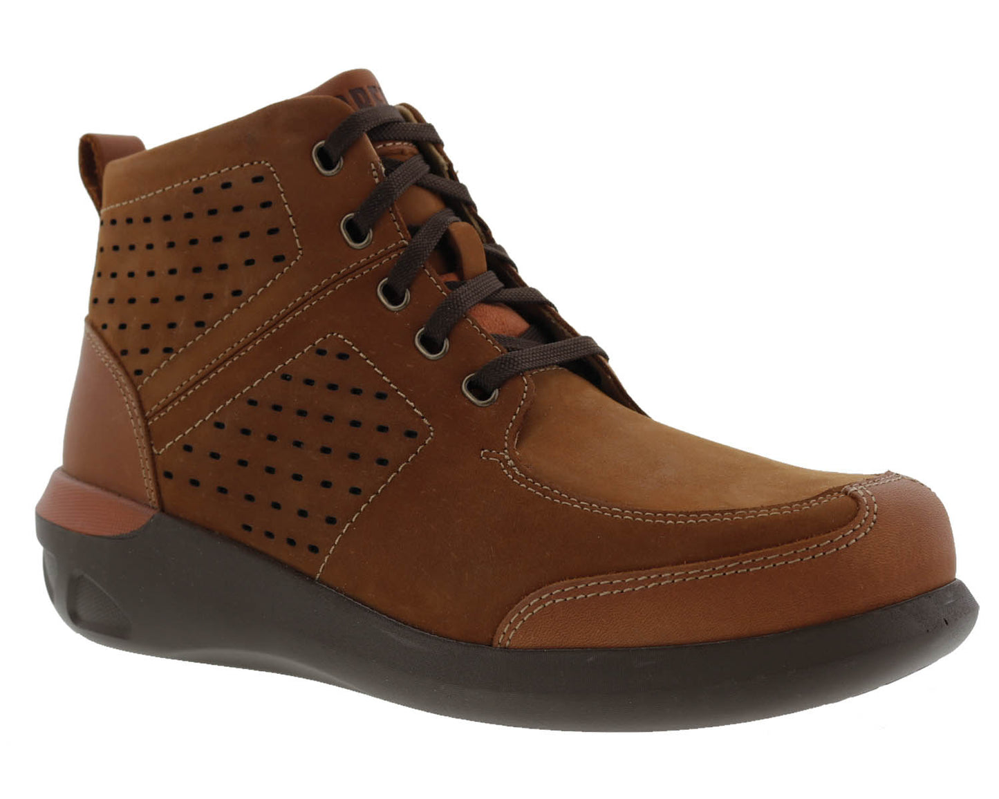 Drew Murphy Men's Ankle Boot - Dark Brown Leather - Main View