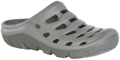 Oboz Whakata Coast Slip-On Clog - Comfortable Recovery Shoes - Hazy Gray Angle main