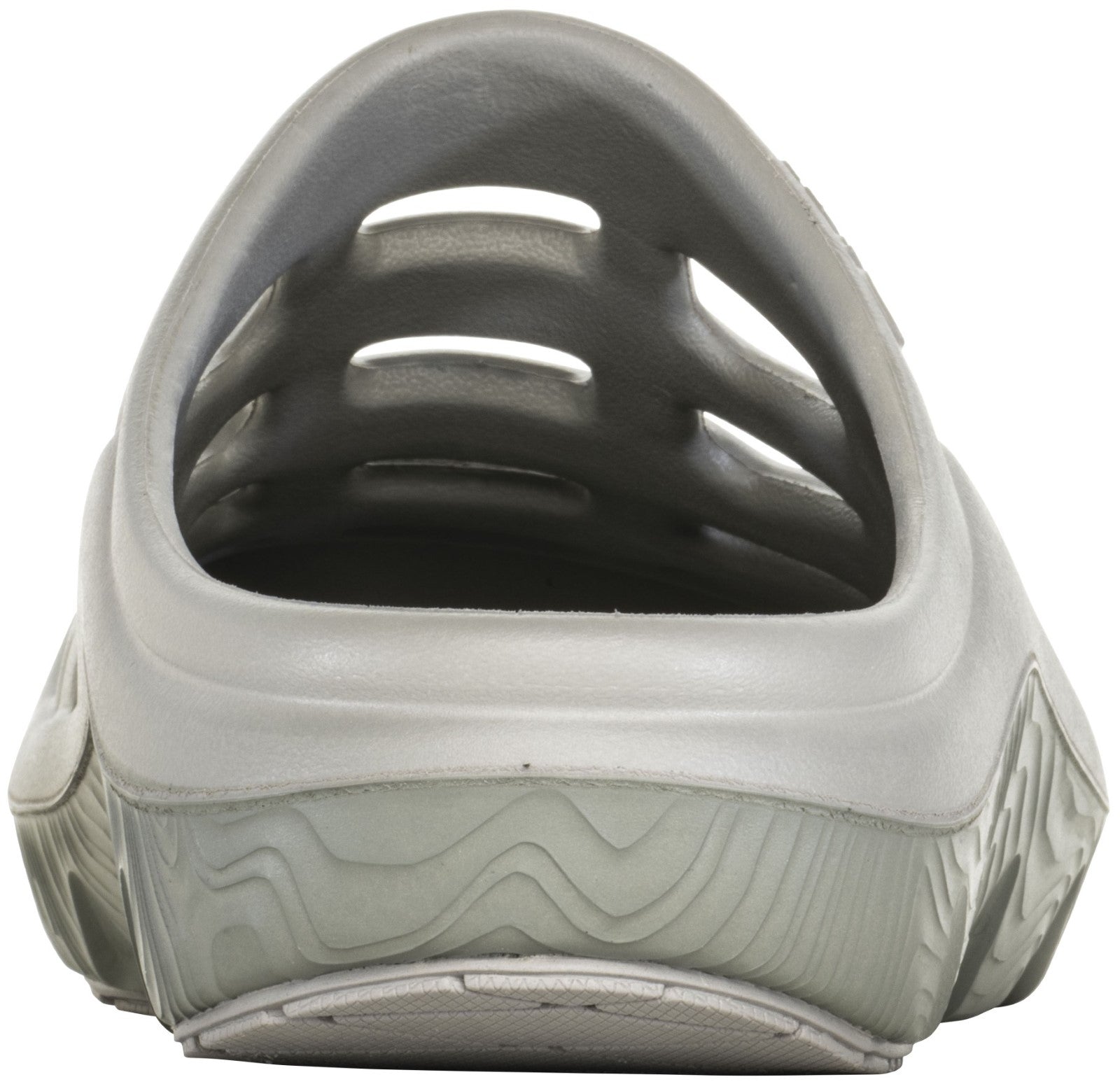 Oboz Whakata Coast Slip-On Clog - Comfortable Recovery Shoes - Hazy Gray Back