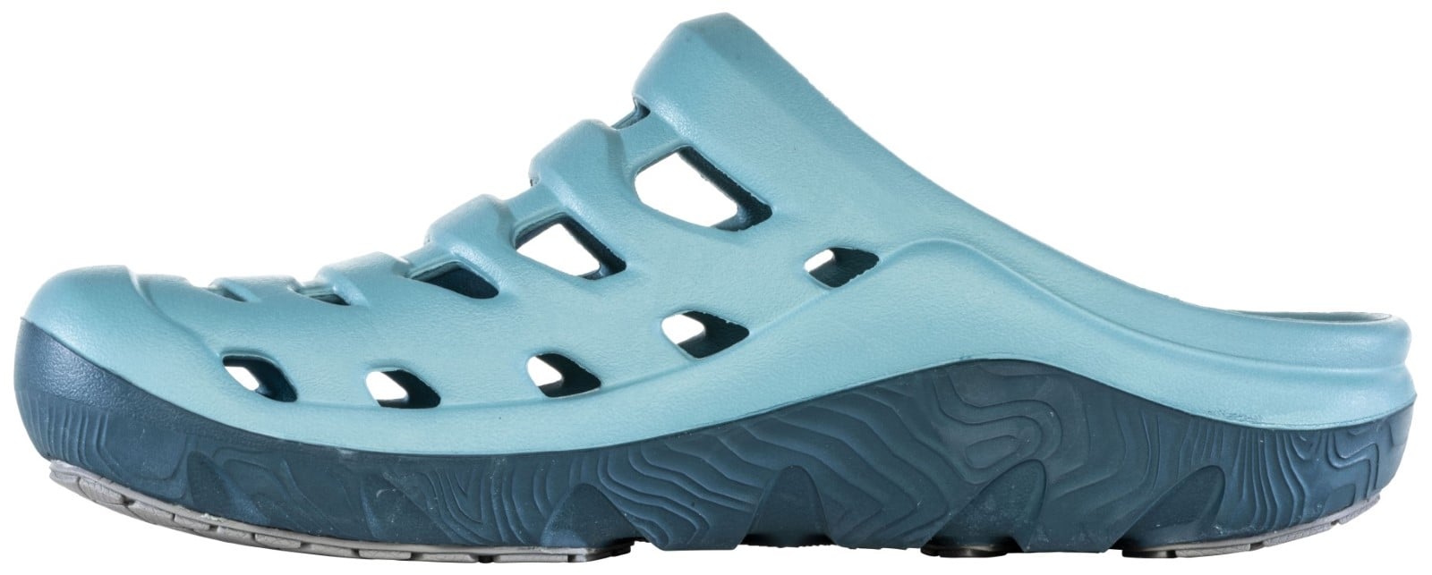 Oboz Whakata Coast Slip-On Clog - Comfortable Recovery Shoes - Island Inside