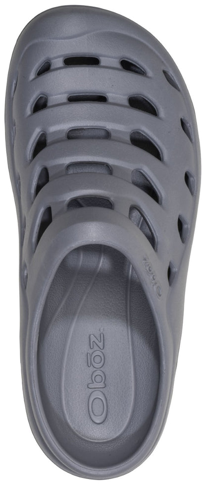 Oboz Whakata Coast Slip-On Clog - Comfortable Recovery Shoes - Mineral Top