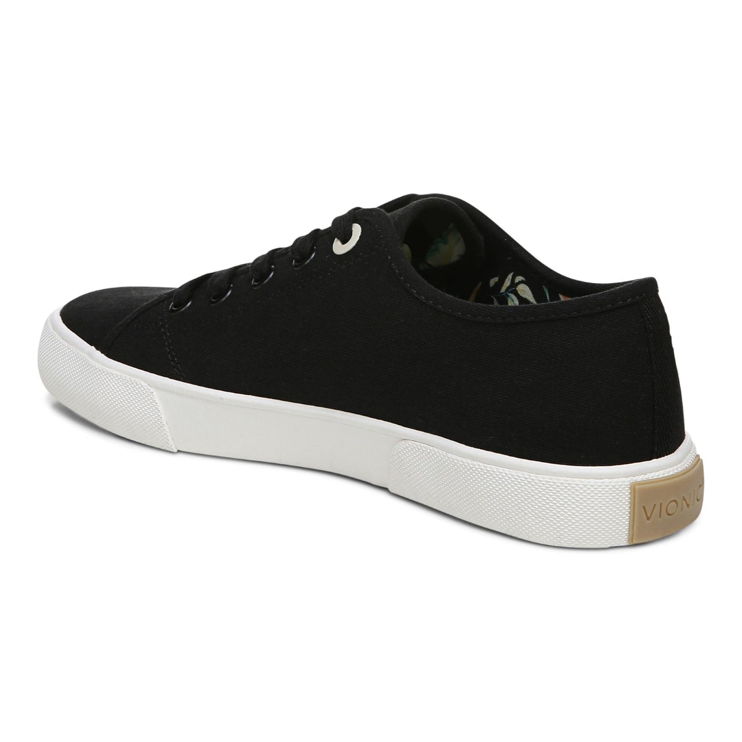 Vionic Oasis Womens Oxford/Lace Up Casual - Black - Back angle