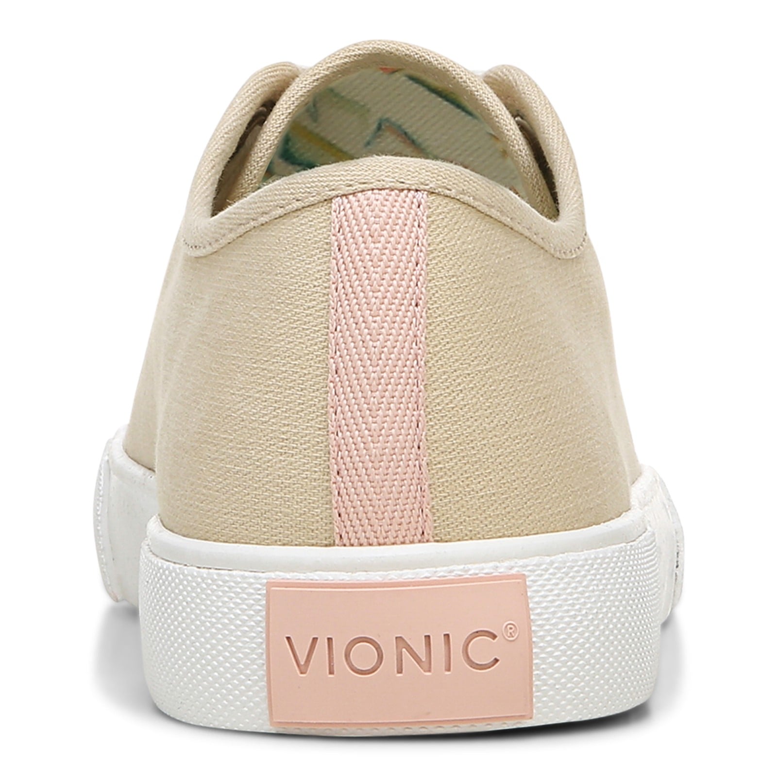 Vionic Oasis Womens Oxford/Lace Up Casual - Semolina - Back