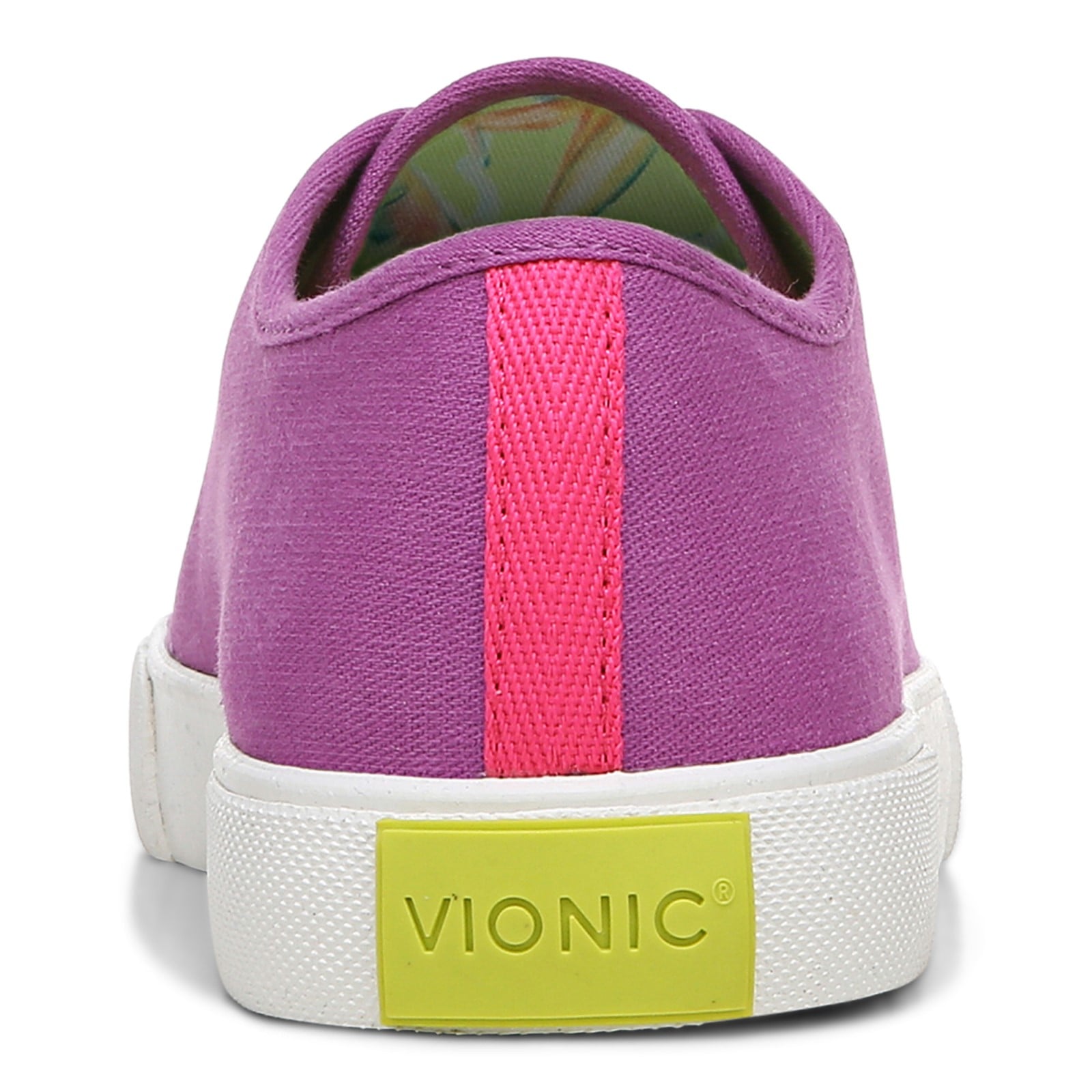 Vionic Oasis Womens Oxford/Lace Up Casual - Wild Berry - Back