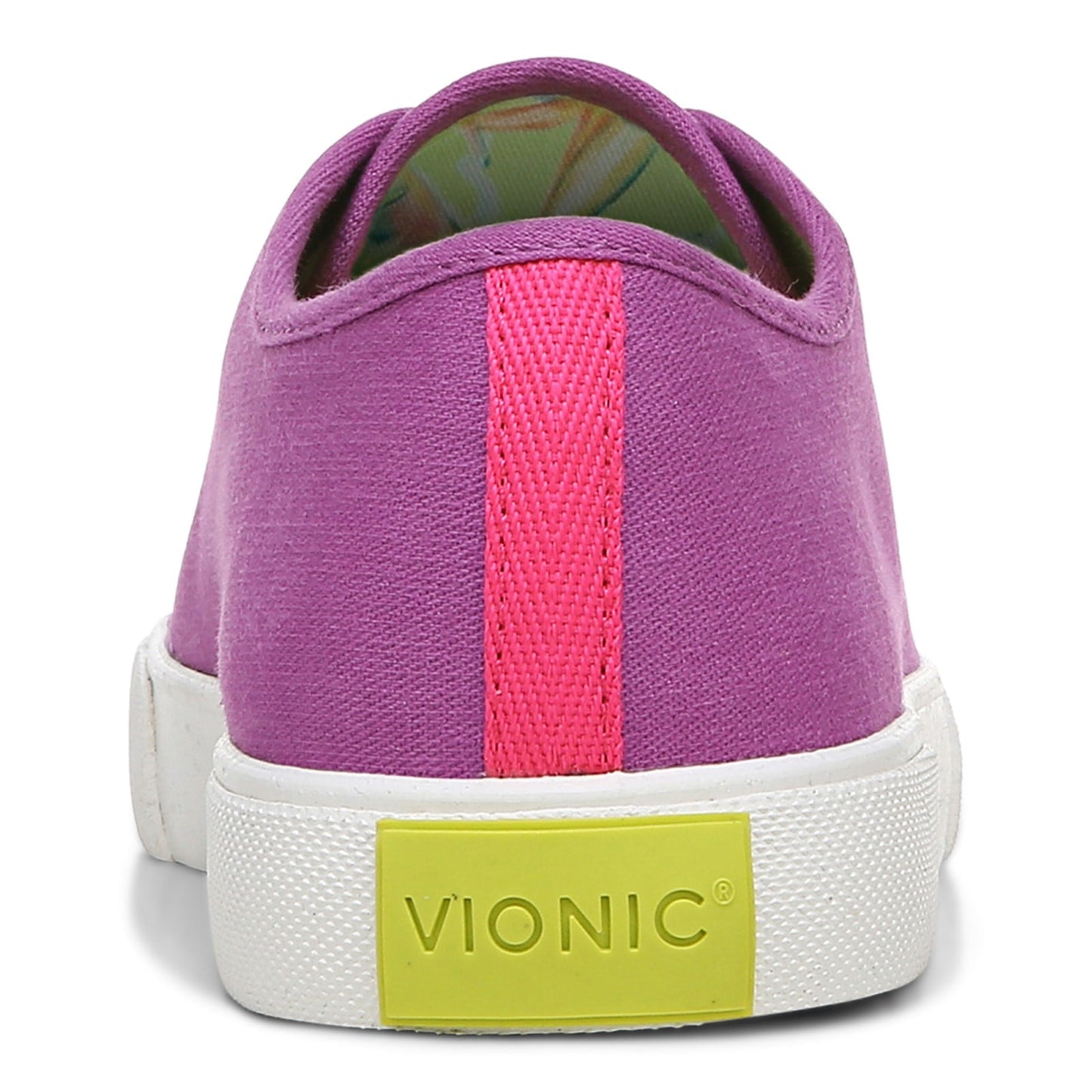 Vionic Oasis Womens Oxford/Lace Up Casual - Wild Berry - Back