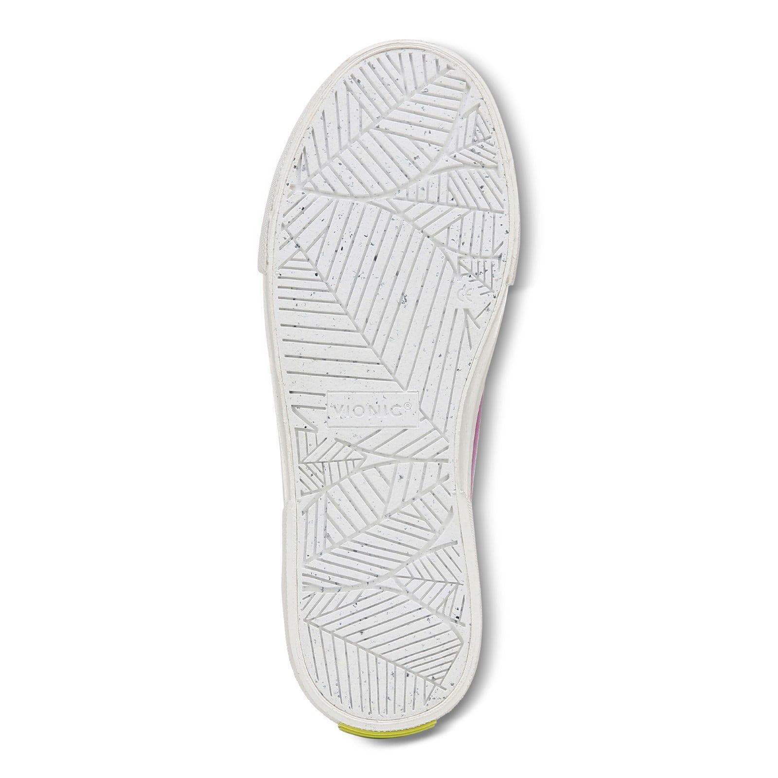 Vionic Oasis Womens Oxford/Lace Up Casual - Wild Berry - Bottom