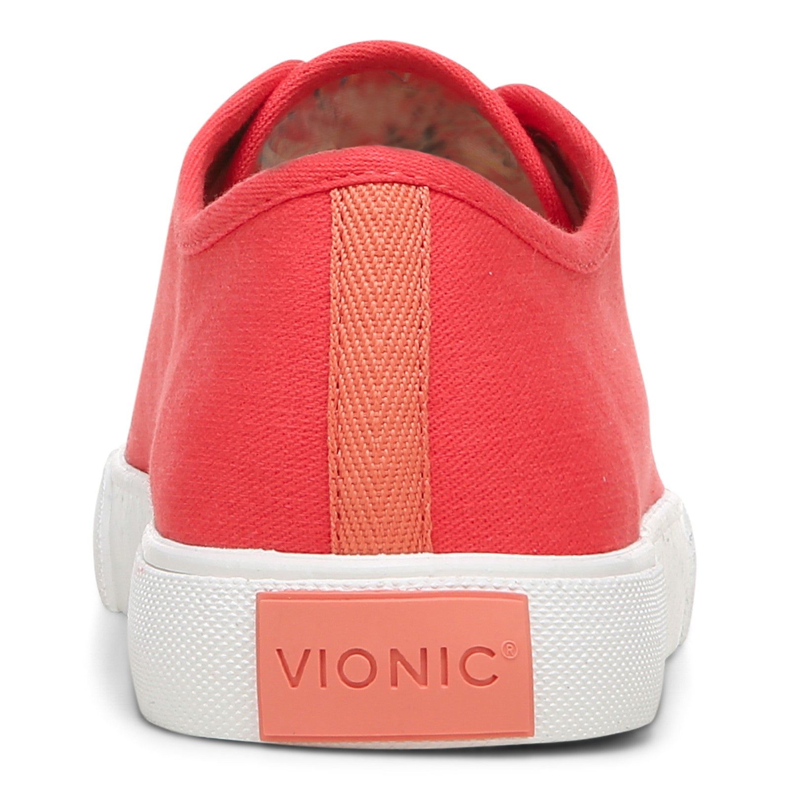 Vionic Oasis Womens Oxford/Lace Up Casual - Poppy - Back