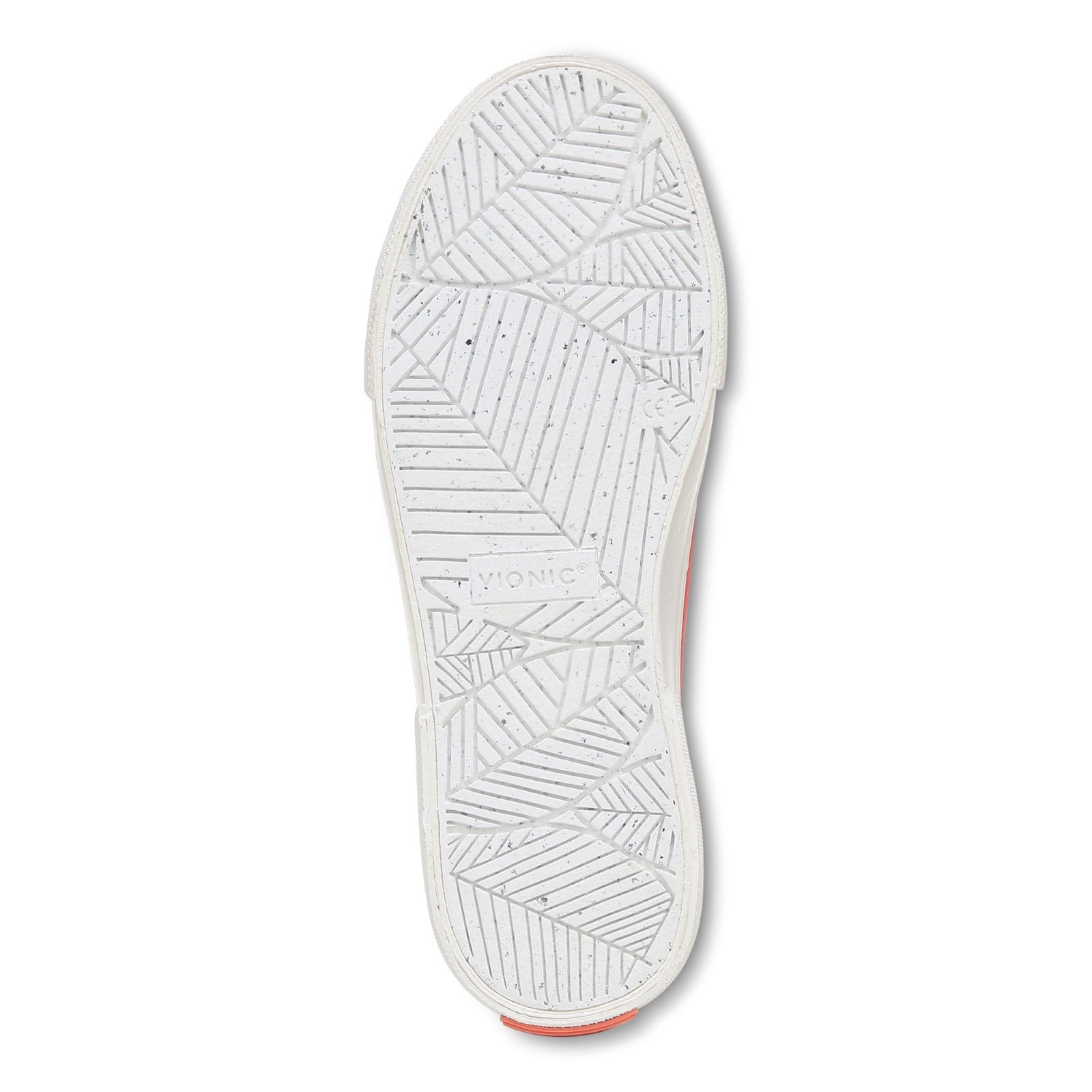 Vionic Oasis Womens Oxford/Lace Up Casual - Poppy - Bottom