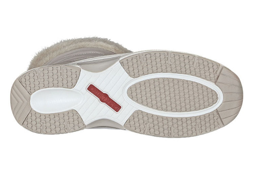 OrthoFeet Alps Waterproof Women's Boots - Beige - 10