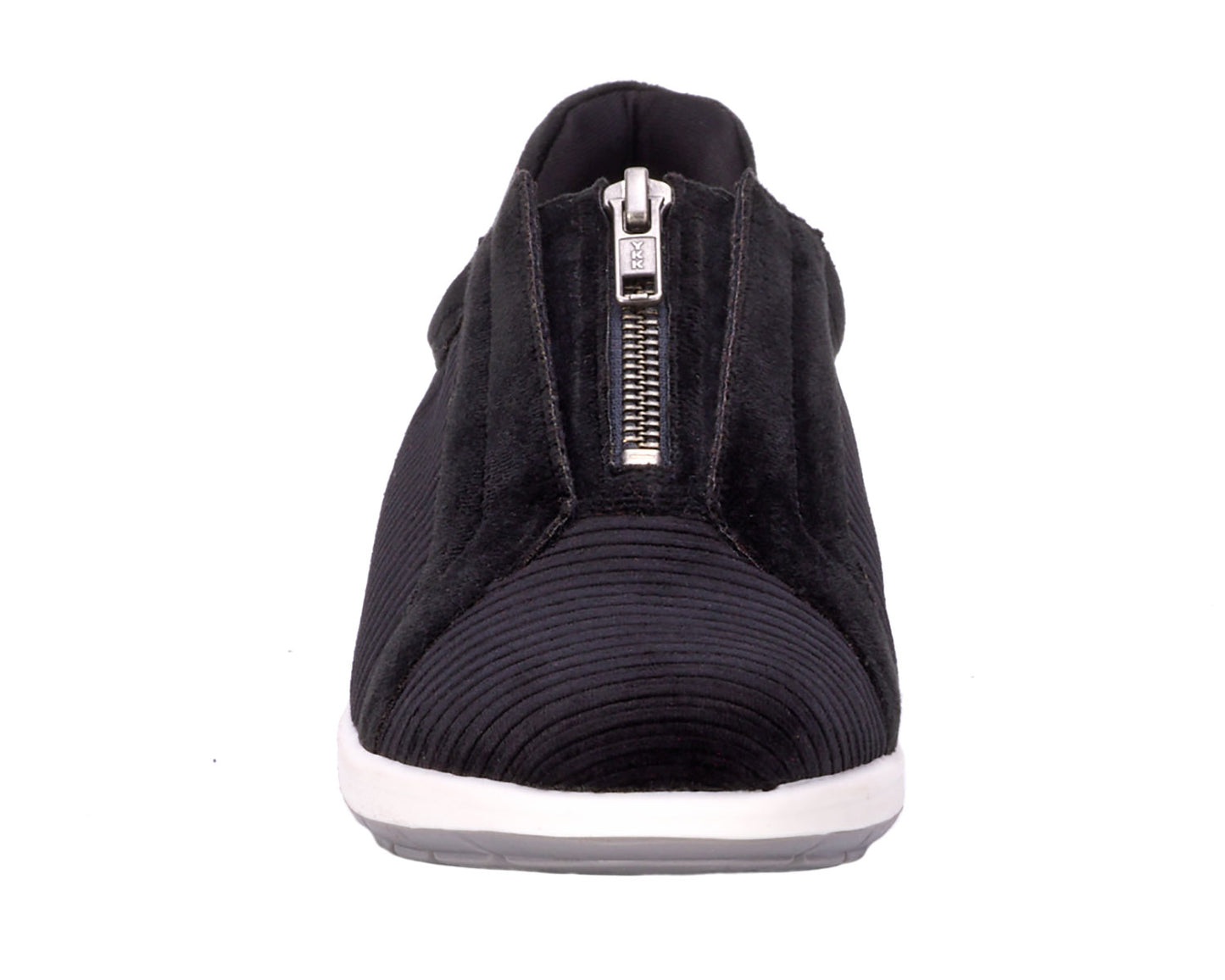 Ros Hommerson Oliver Women's Athleisure Sneaker - Black Corduroy - Front View