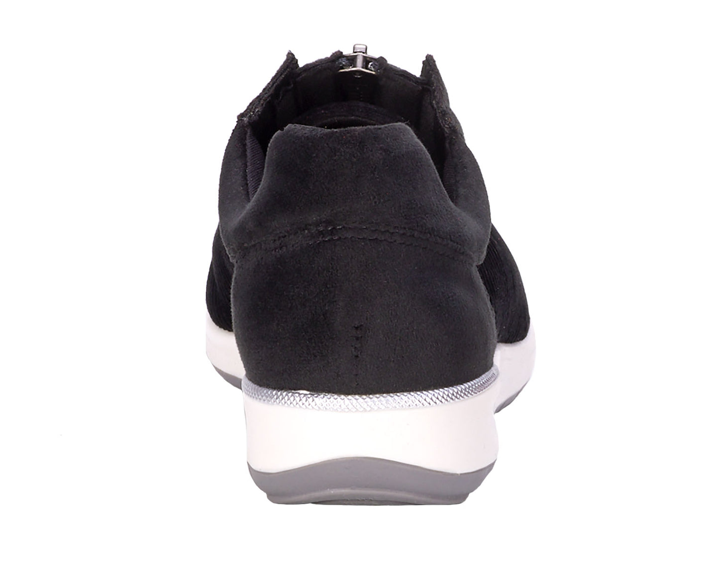 Ros Hommerson Oliver Women's Athleisure Sneaker - Black Corduroy - Back View