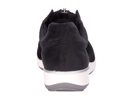 Ros Hommerson Oliver Women's Athleisure Sneaker - Black Corduroy - Back View